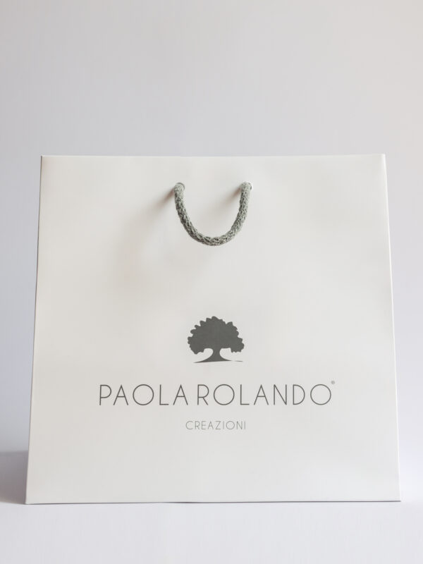 Shopper da confezione bianco 22x22x10
