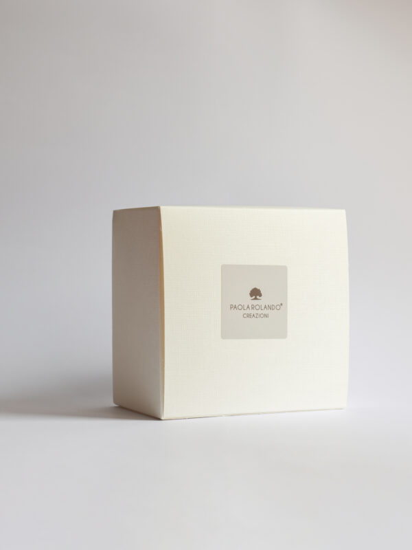 Scatola da confezione bianco 14x14x8