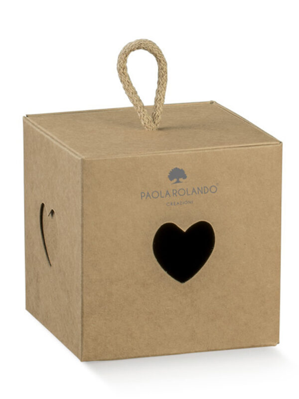 Box cubetto avana 5x5x5 cm