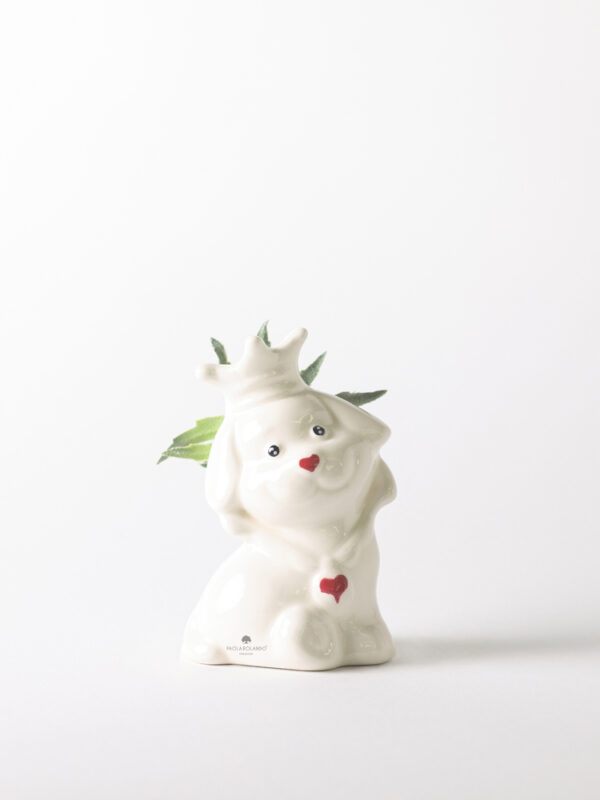 Pianta grassa in dog di ceramica - Animaletti