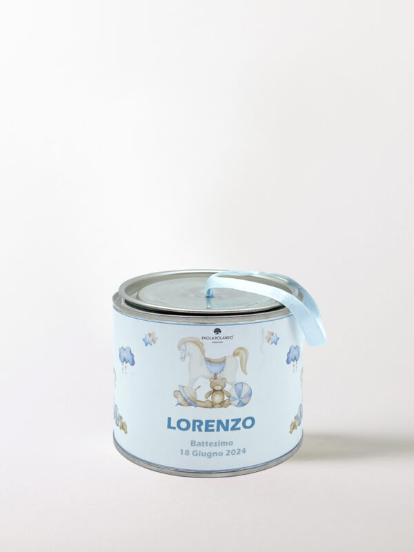 Vaso Tin Small Baby "Boy"