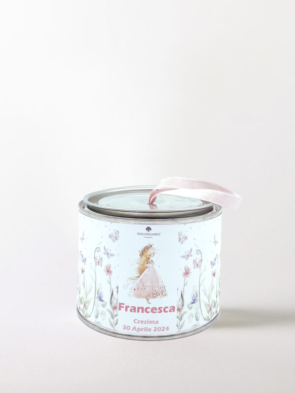 Vaso Tin Small Baby "Girl"