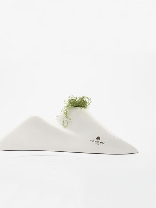 Muschio in vulcano piccolo di ceramica